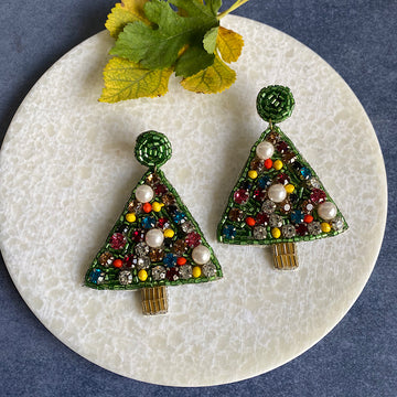X-Mas Tree Earrings